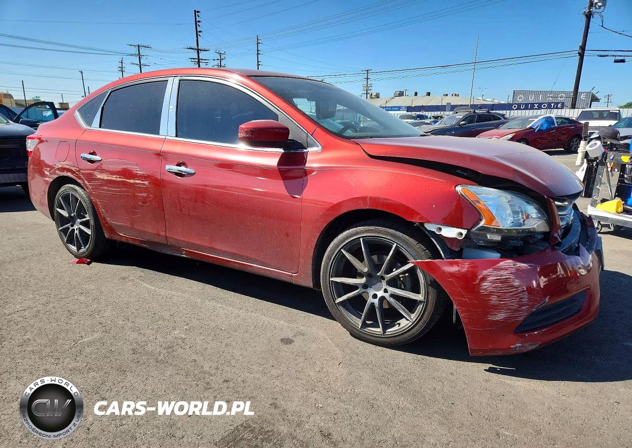 2015 Nissan Sentra Sv VIN:3N1AB7AP5FY370977 - 4