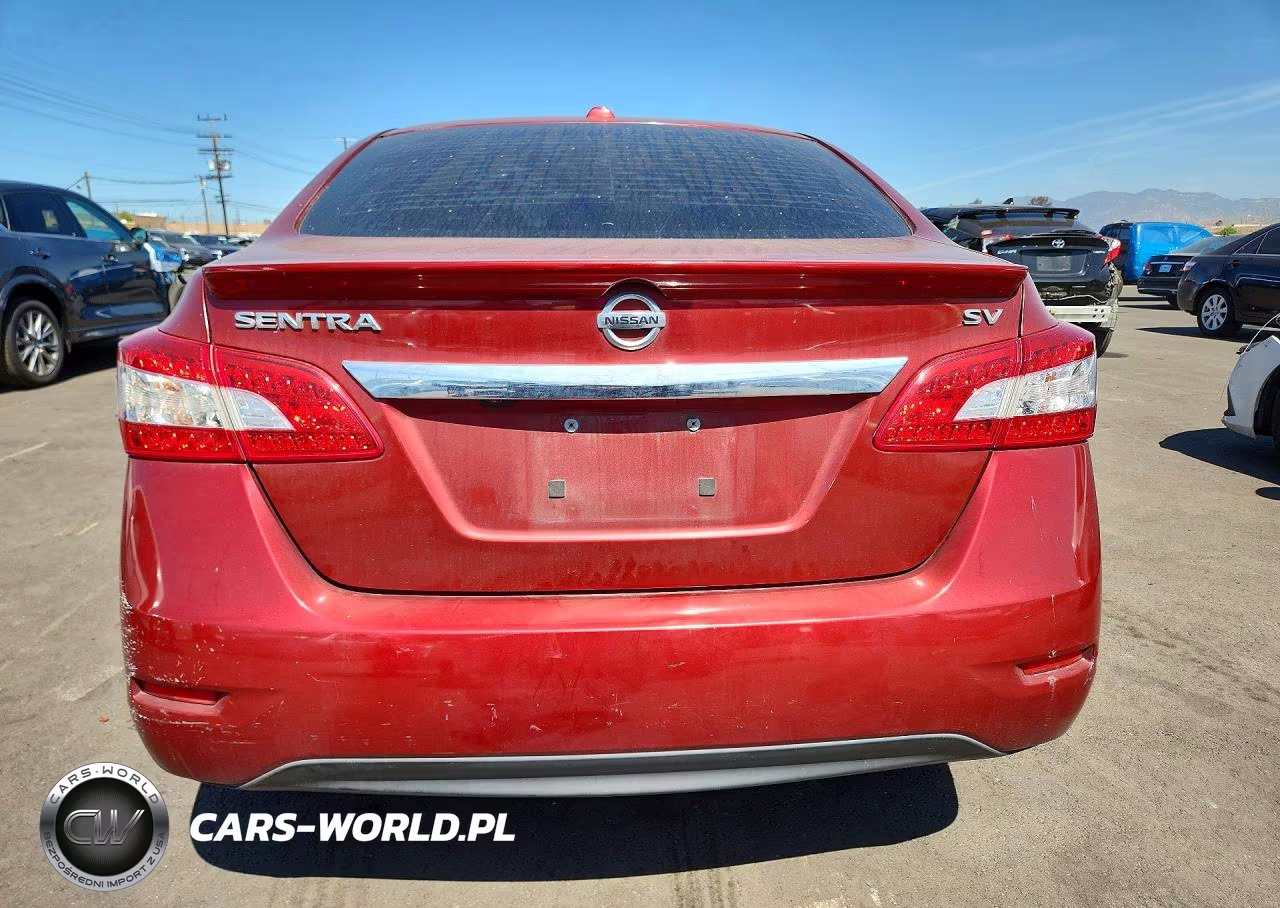 2015 Nissan Sentra Sv VIN:3N1AB7AP5FY370977 - 6