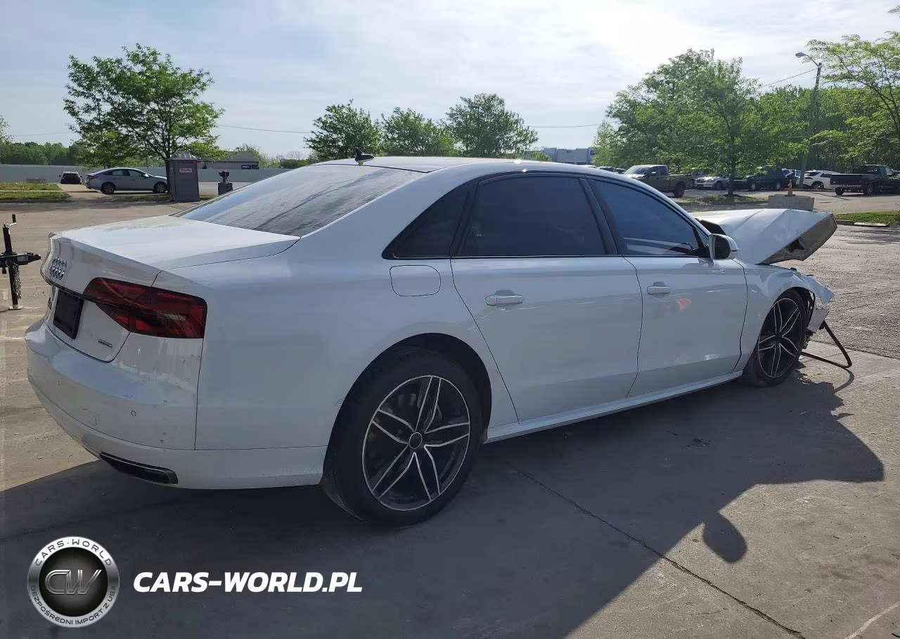 2017 Audi A8 L Quattro VIN:WAU44AFD6HN017127 - 3