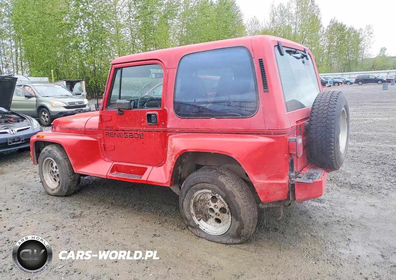 1992 Jeep Wrangler - Yj Renegade VIN:2J4FY69S7NJ526934 - 2
