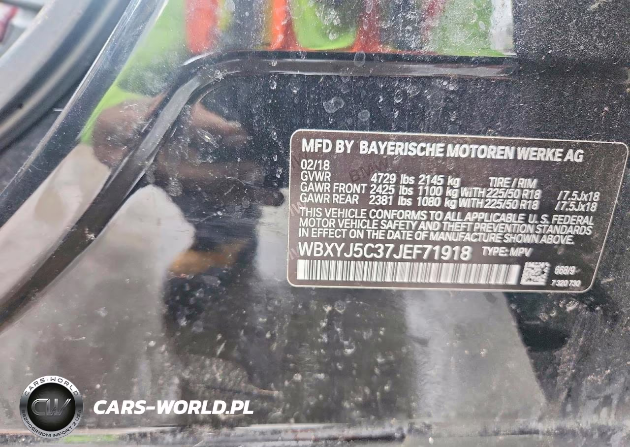 2018 BMW X2 xDrive28I VIN:WBXYJ5C37JEF71918 - 12