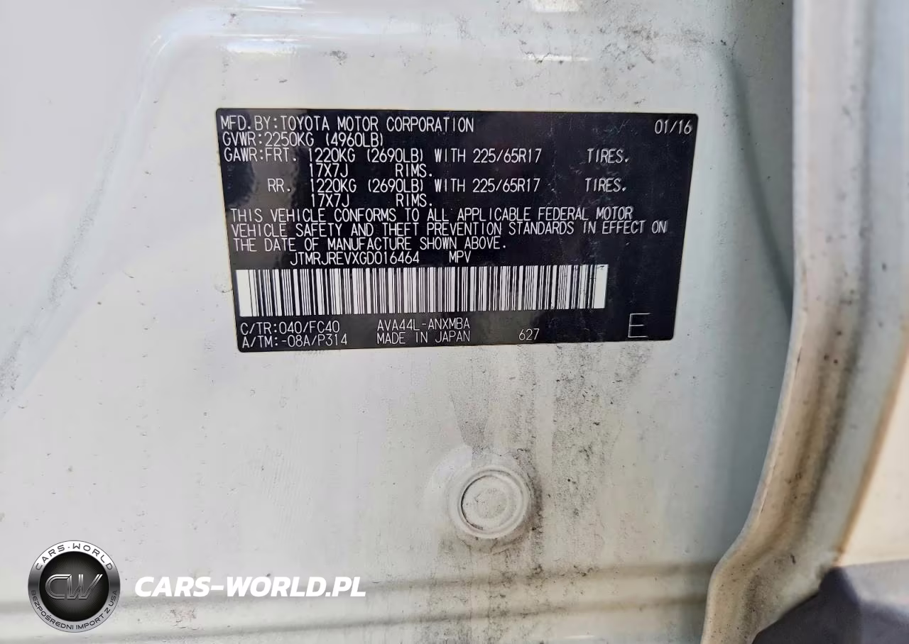 2016 Toyota Rav4 Hv Xle VIN:JTMRJREVXGD016464 - 12