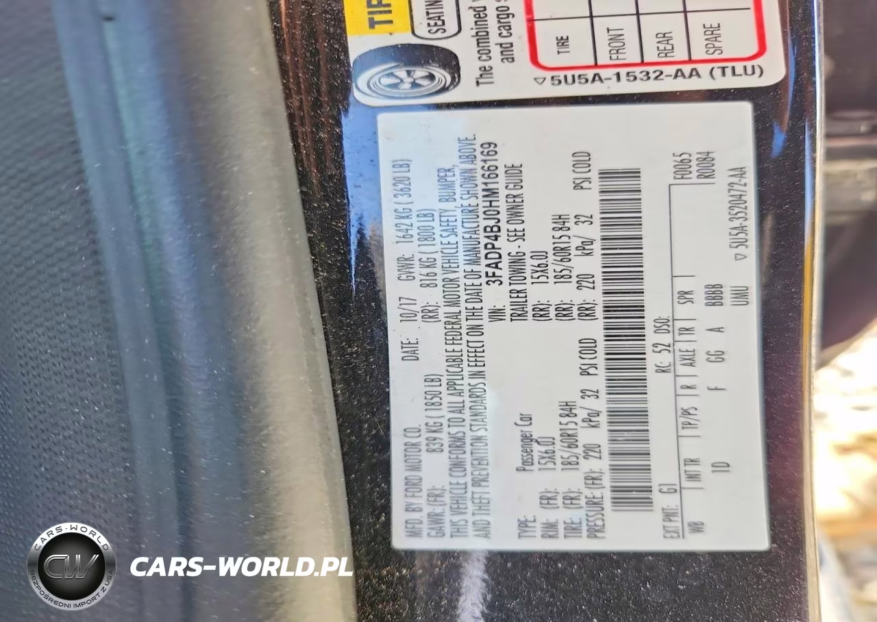 2017 Ford Fiesta Se VIN:3FADP4BJ0HM166169 - 12