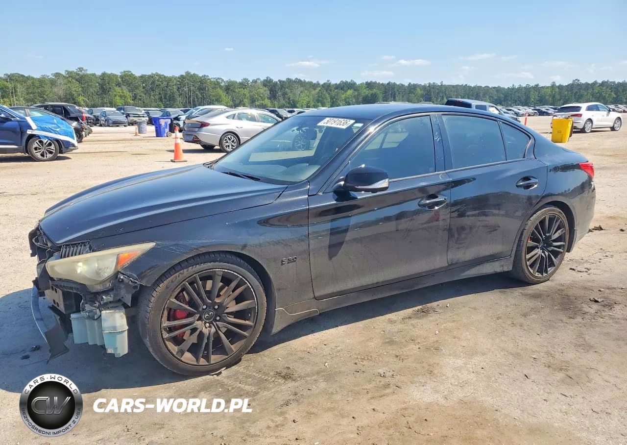2017 Infiniti Q50 Red Sport 400