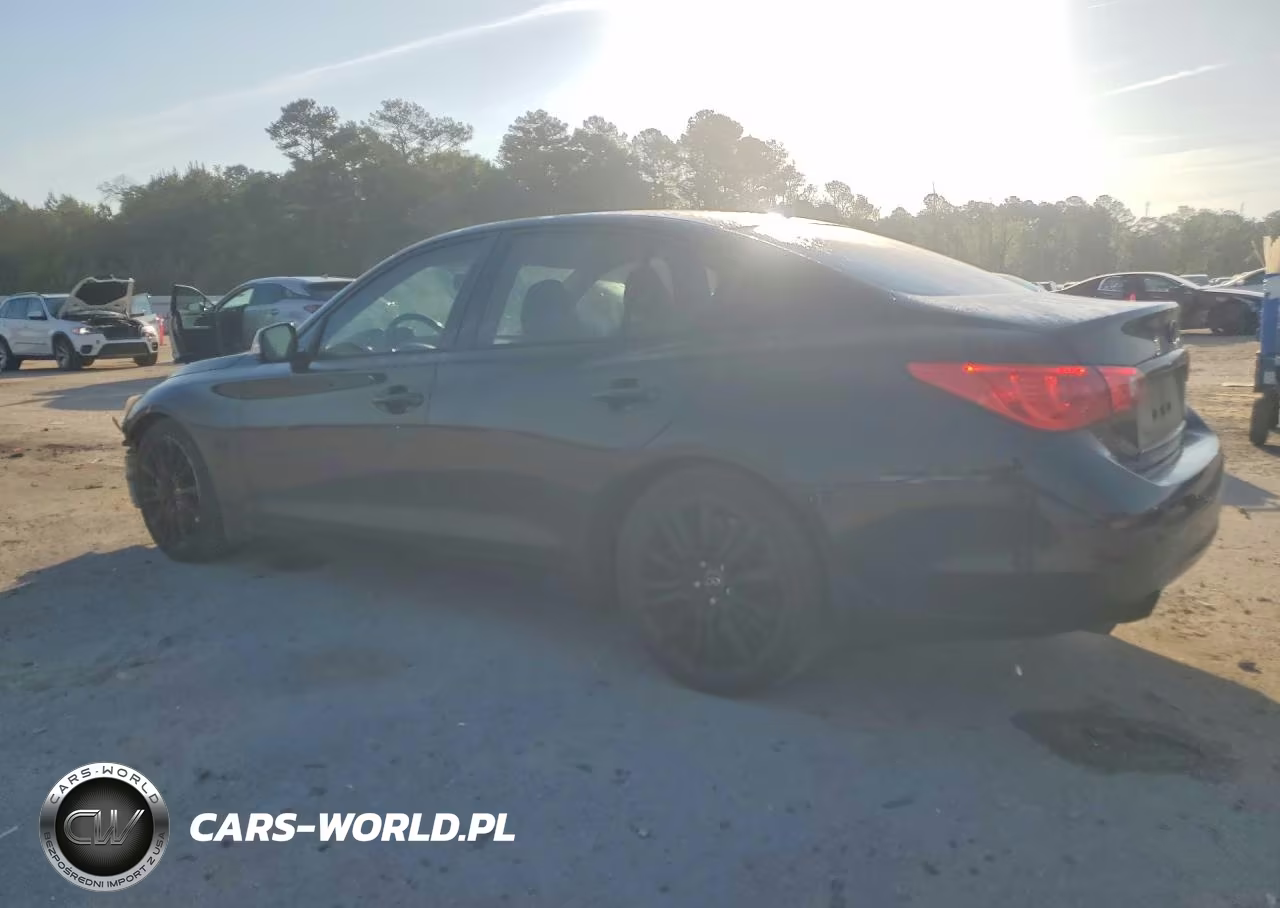 2017 Infiniti Q50 Red Sport 400 VIN:JN1FV7AP0HM850136 - 2