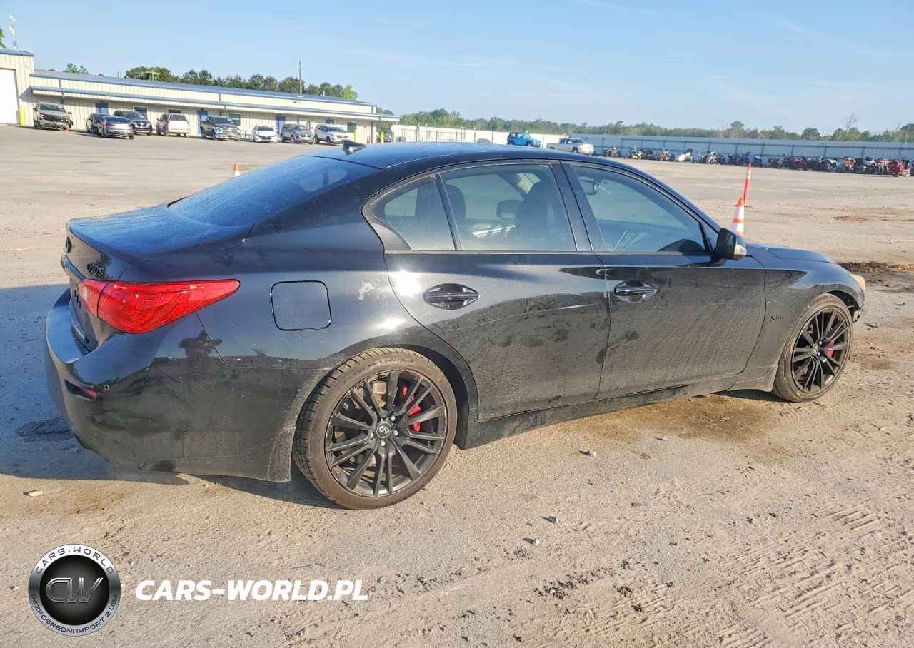 2017 Infiniti Q50 Red Sport 400 VIN:JN1FV7AP0HM850136 - 3