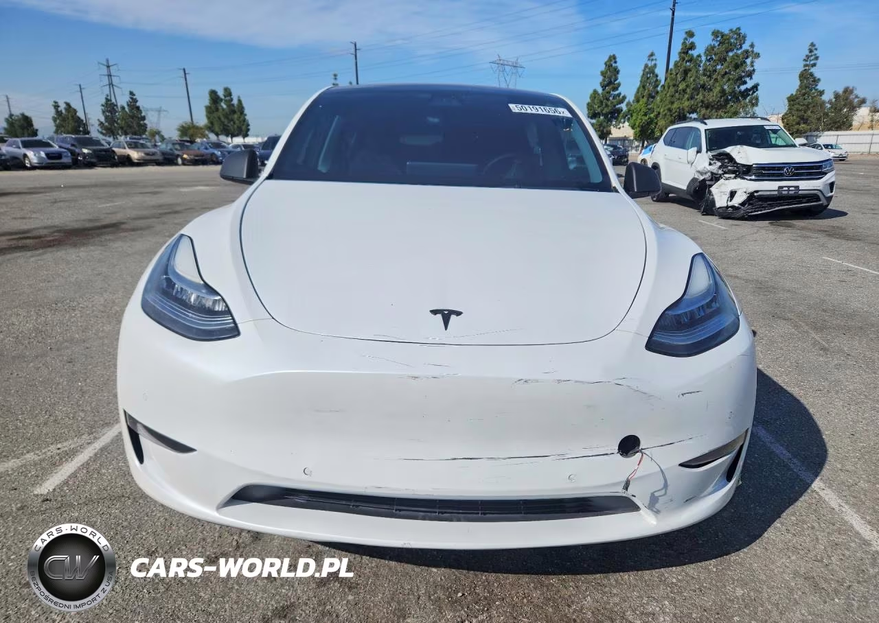 2022 Tesla Model Y VIN:7SAYGDEE2NF323309 - 5