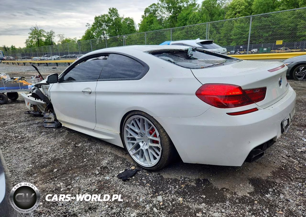 2014 BMW 640 I VIN:WBAYM9C58ED248075 - 2