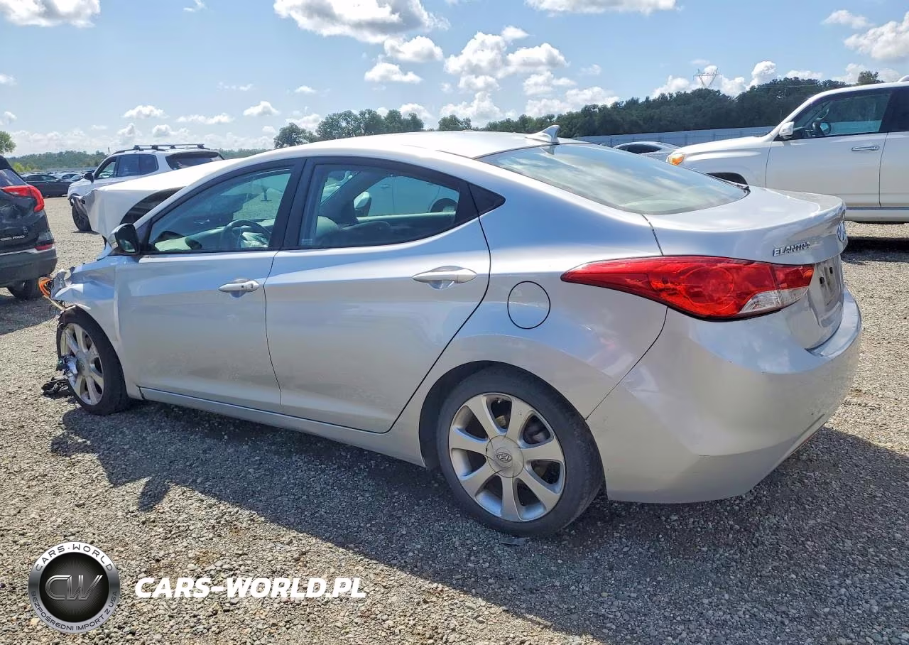 2013 Hyundai Elantra Limited VIN:5NPDH4AE7DH444528 - 2