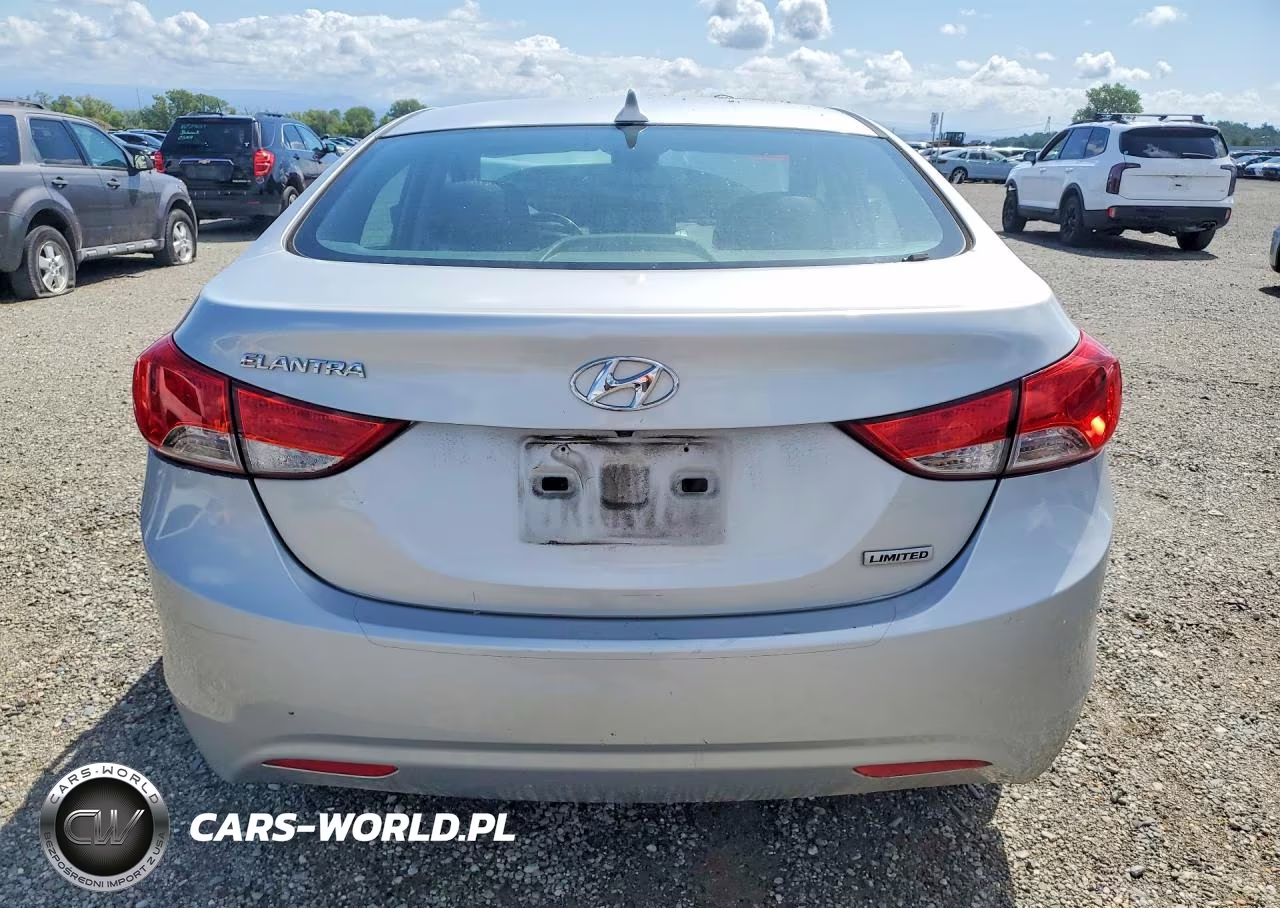 2013 Hyundai Elantra Limited VIN:5NPDH4AE7DH444528 - 6