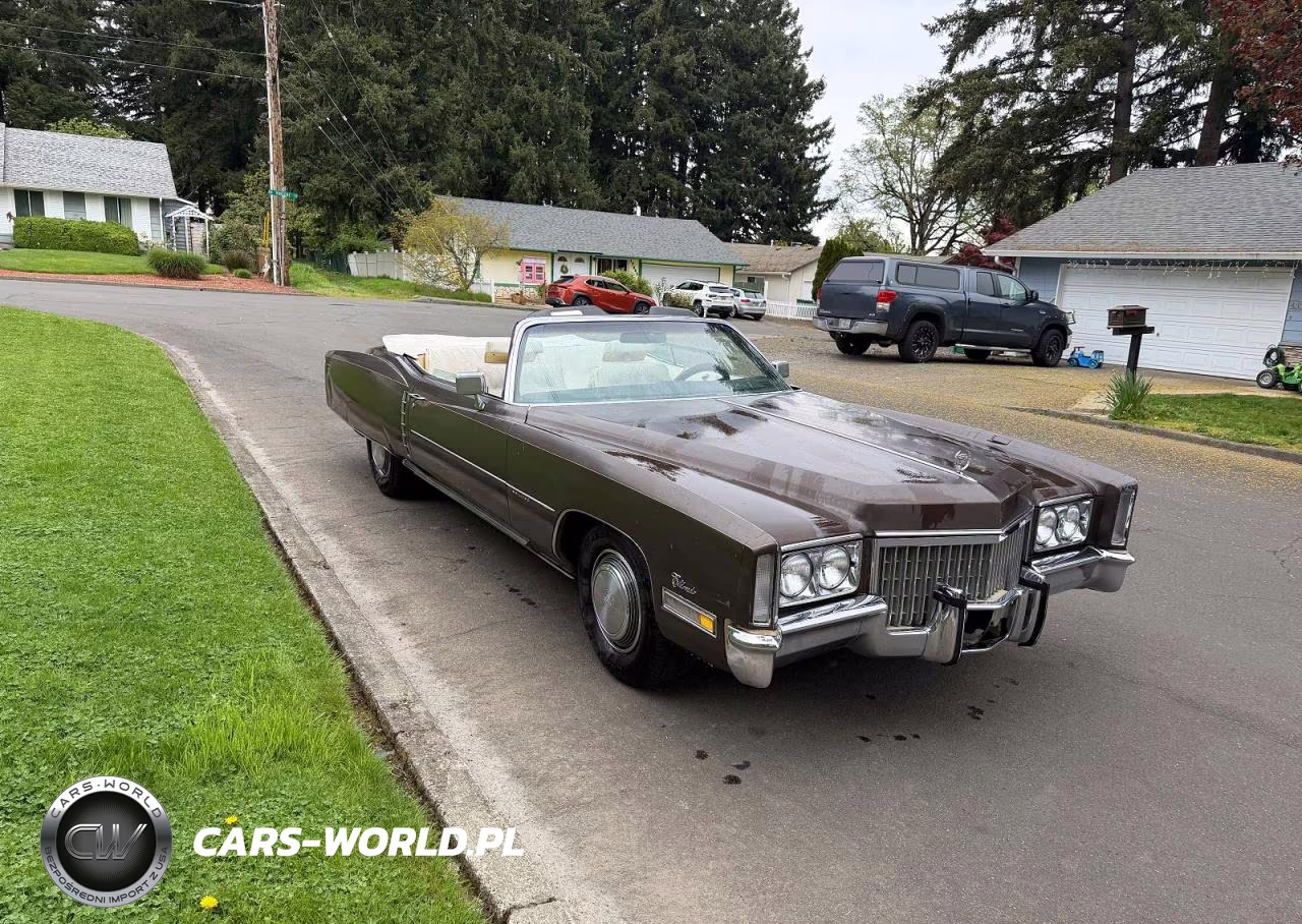 Główne zdjęcie 1972 Cadillac Eldorado