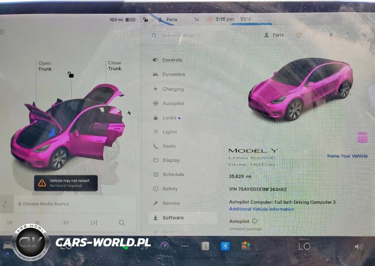 2022 Tesla Model Y VIN:7SAYGDEE1NF363462 - 9