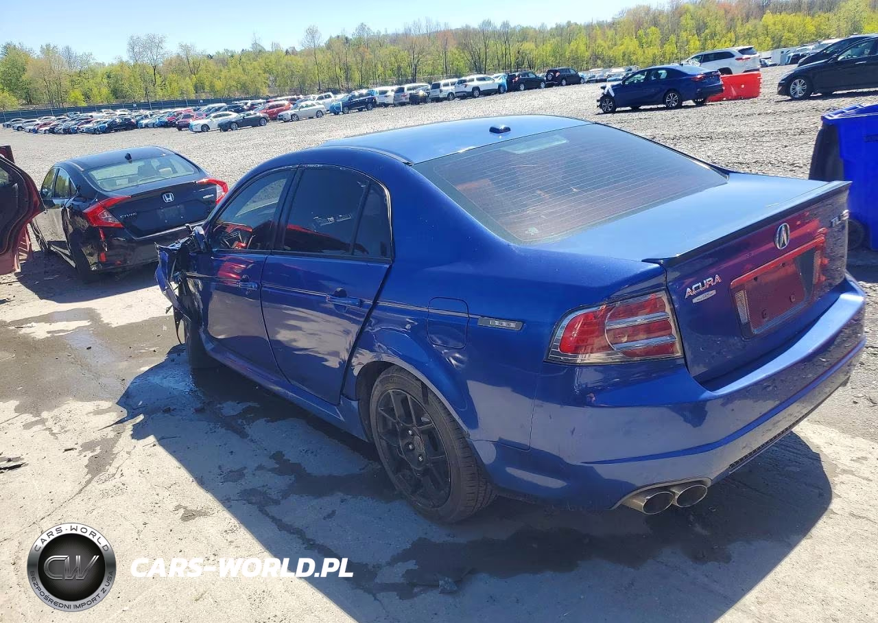 2007 Acura Tl Type S VIN:19UUA76587A008833 - 2