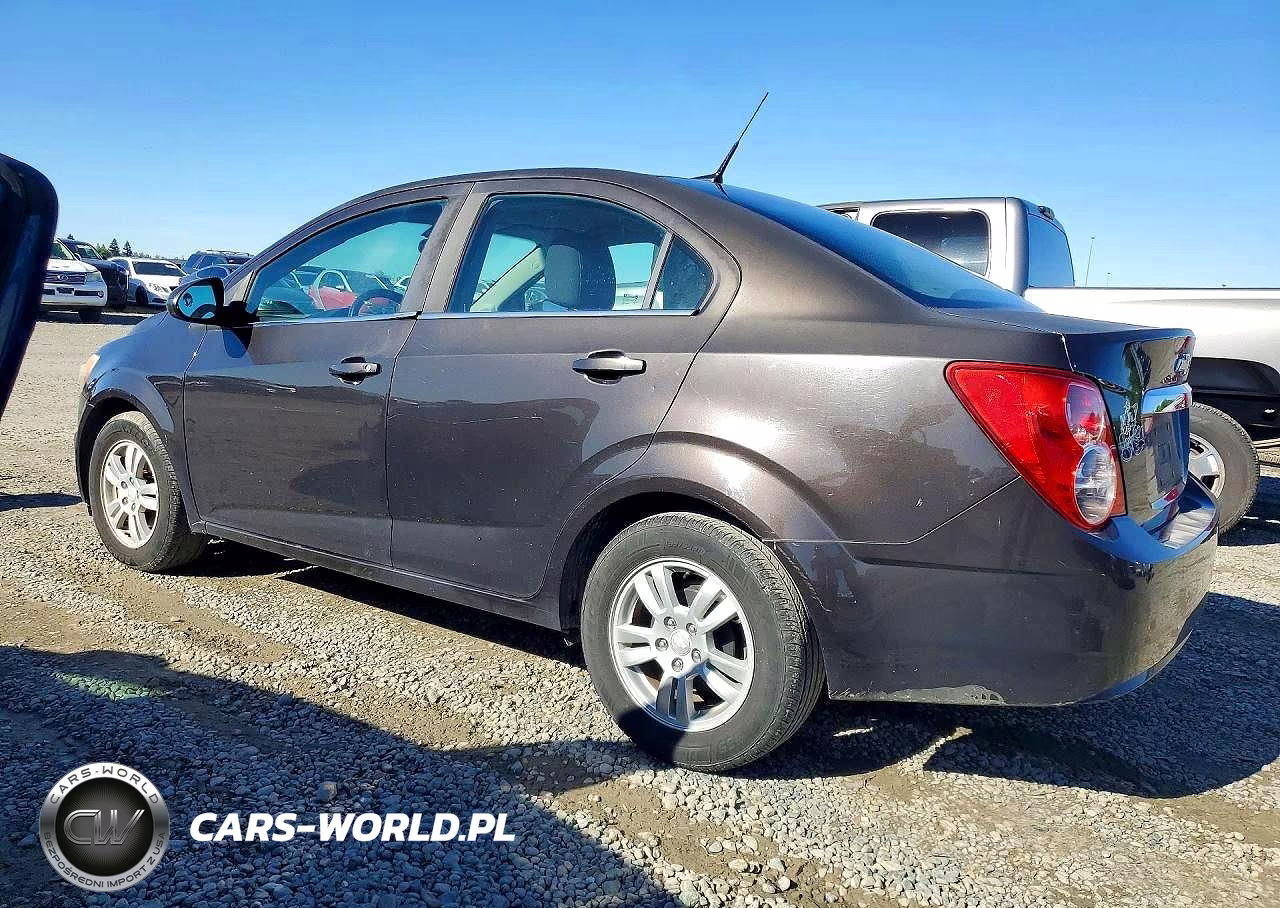 2014 Chevrolet Sonic Lt VIN:1G1JC5SH3E4103451 - 2