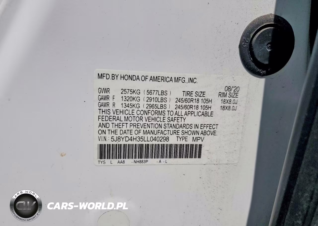 2020 Acura Mdx VIN:5J8YD4H35LL040298 - 13