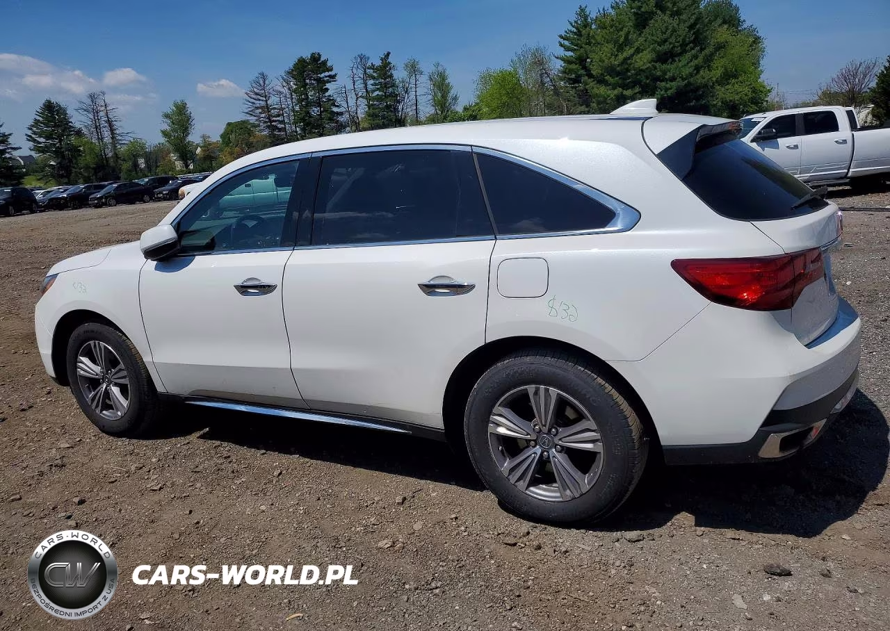 2020 Acura Mdx VIN:5J8YD4H35LL040298 - 2