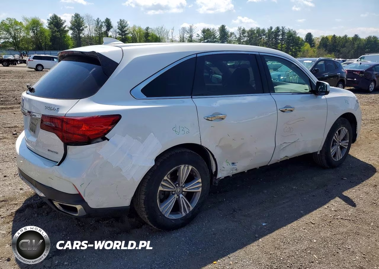 2020 Acura Mdx VIN:5J8YD4H35LL040298 - 3