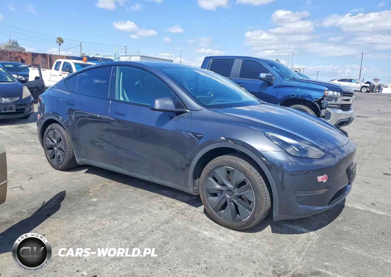 2025 Tesla Model Y VIN:7SAYGDED8SF250532 - 4