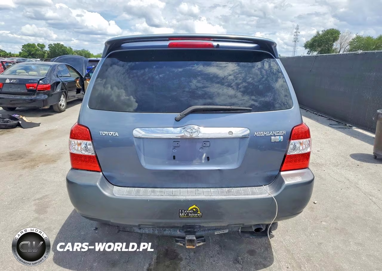 2007 Toyota Highlander Hybrid VIN:JTEDW21AX70022404 - 6