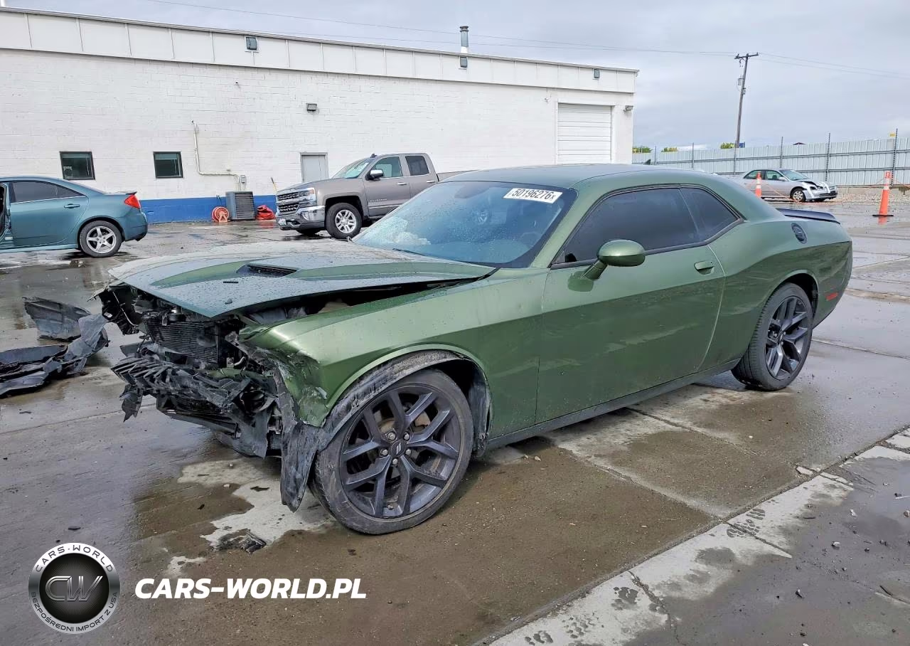 2022 Dodge Challenger Sxt VIN:2C3CDZAG1NH257418 - 1