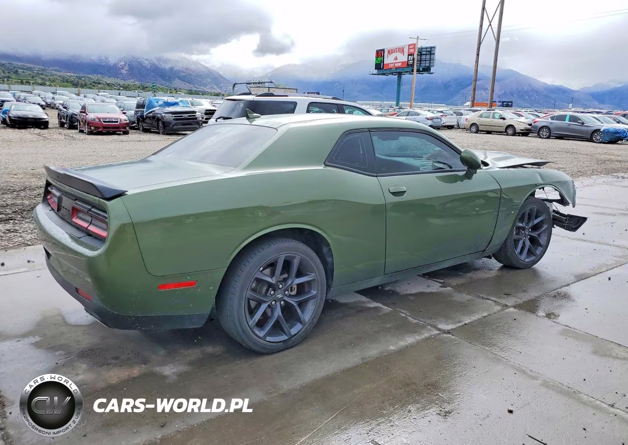 2022 Dodge Challenger Sxt VIN:2C3CDZAG1NH257418 - 3