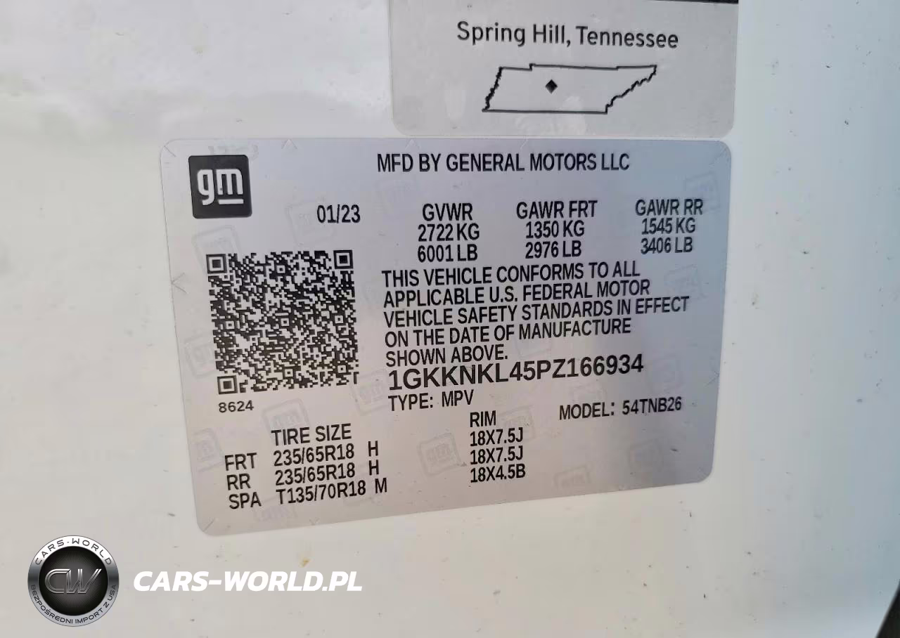 2023 GMC Acadia Sle VIN:1GKKNKL45PZ166934 - 13