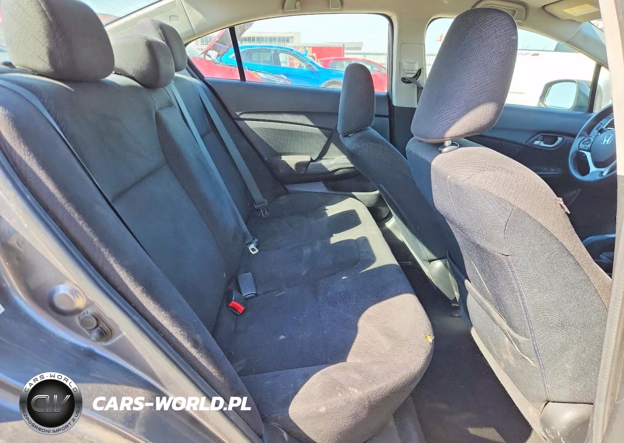 2013 Honda Civic Lx VIN:19XFB2F55DE046570 - 10