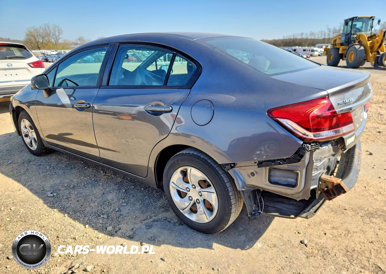 2013 Honda Civic Lx VIN:19XFB2F55DE046570 - 2