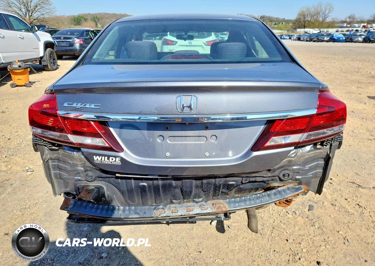 2013 Honda Civic Lx VIN:19XFB2F55DE046570 - 6