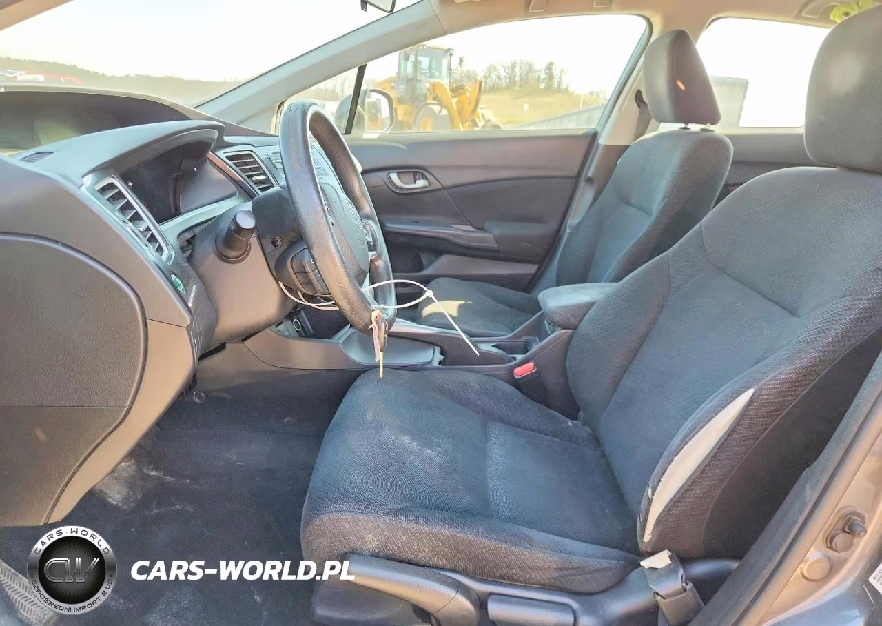 2013 Honda Civic Lx VIN:19XFB2F55DE046570 - 7