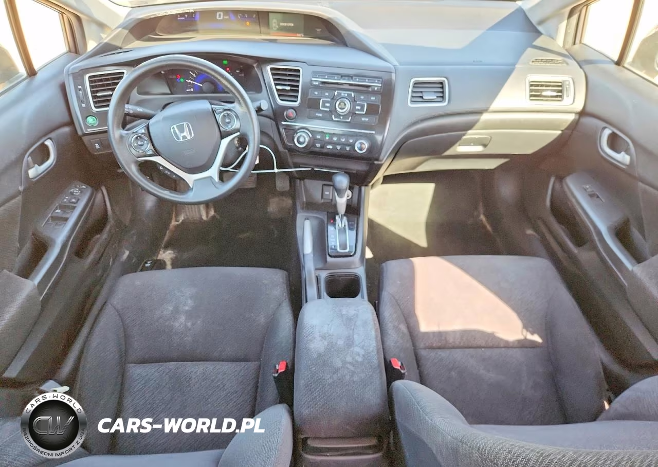 2013 Honda Civic Lx VIN:19XFB2F55DE046570 - 8