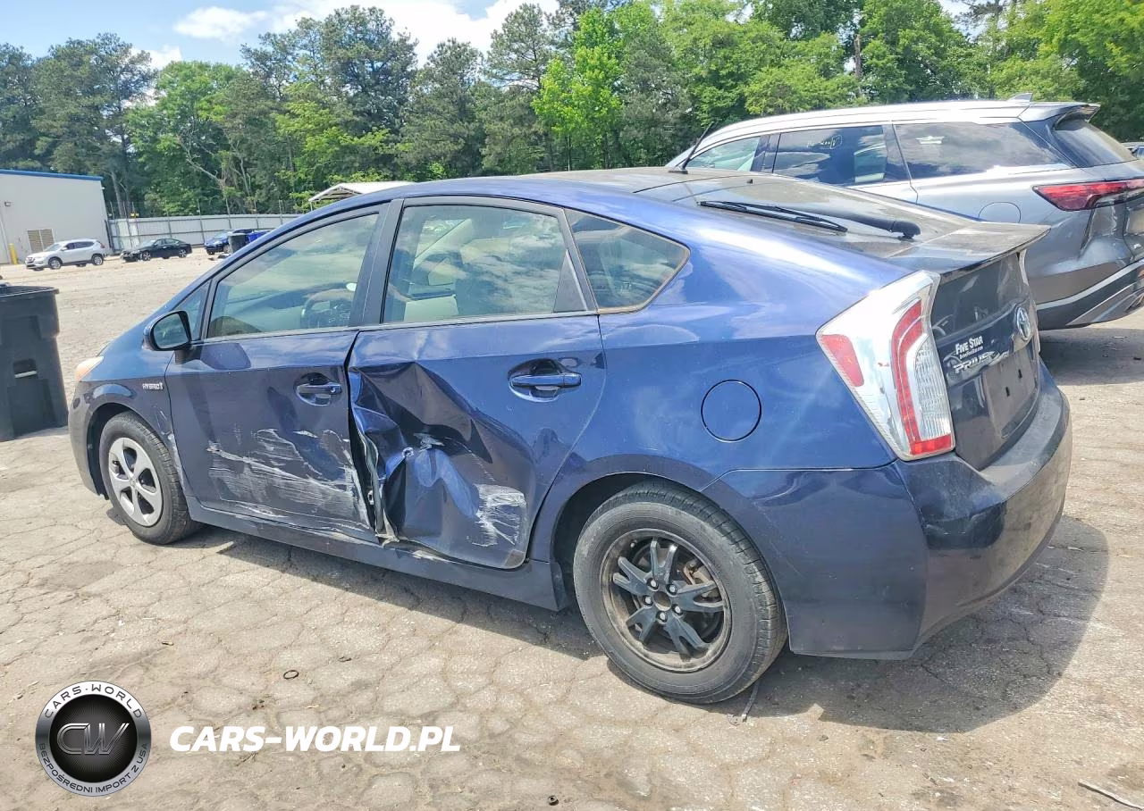 2013 Toyota Prius Two VIN:JTDKN3DU4D0337396 - 2