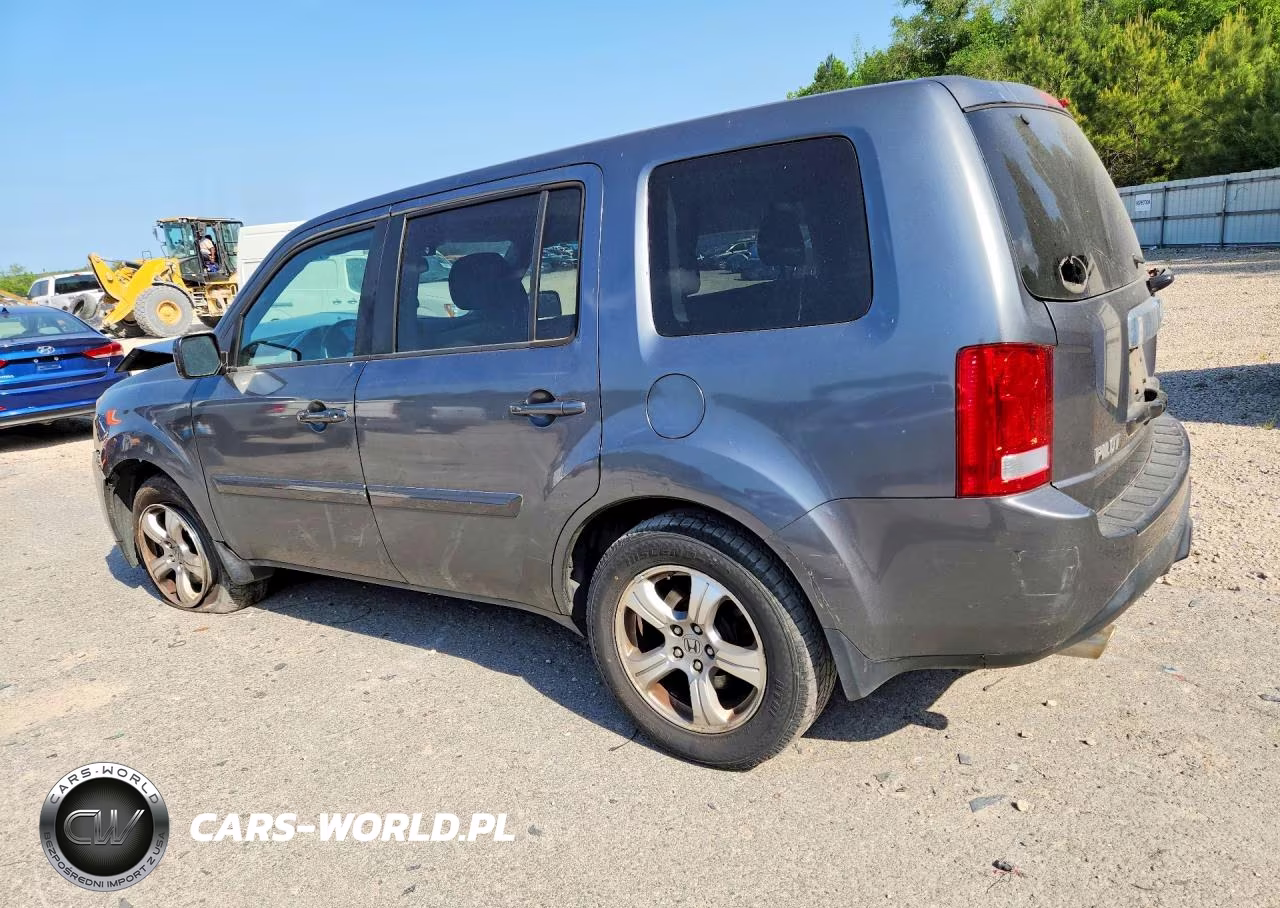 2013 Honda Pilot Exl VIN:5FNYF4H55DB046973 - 2