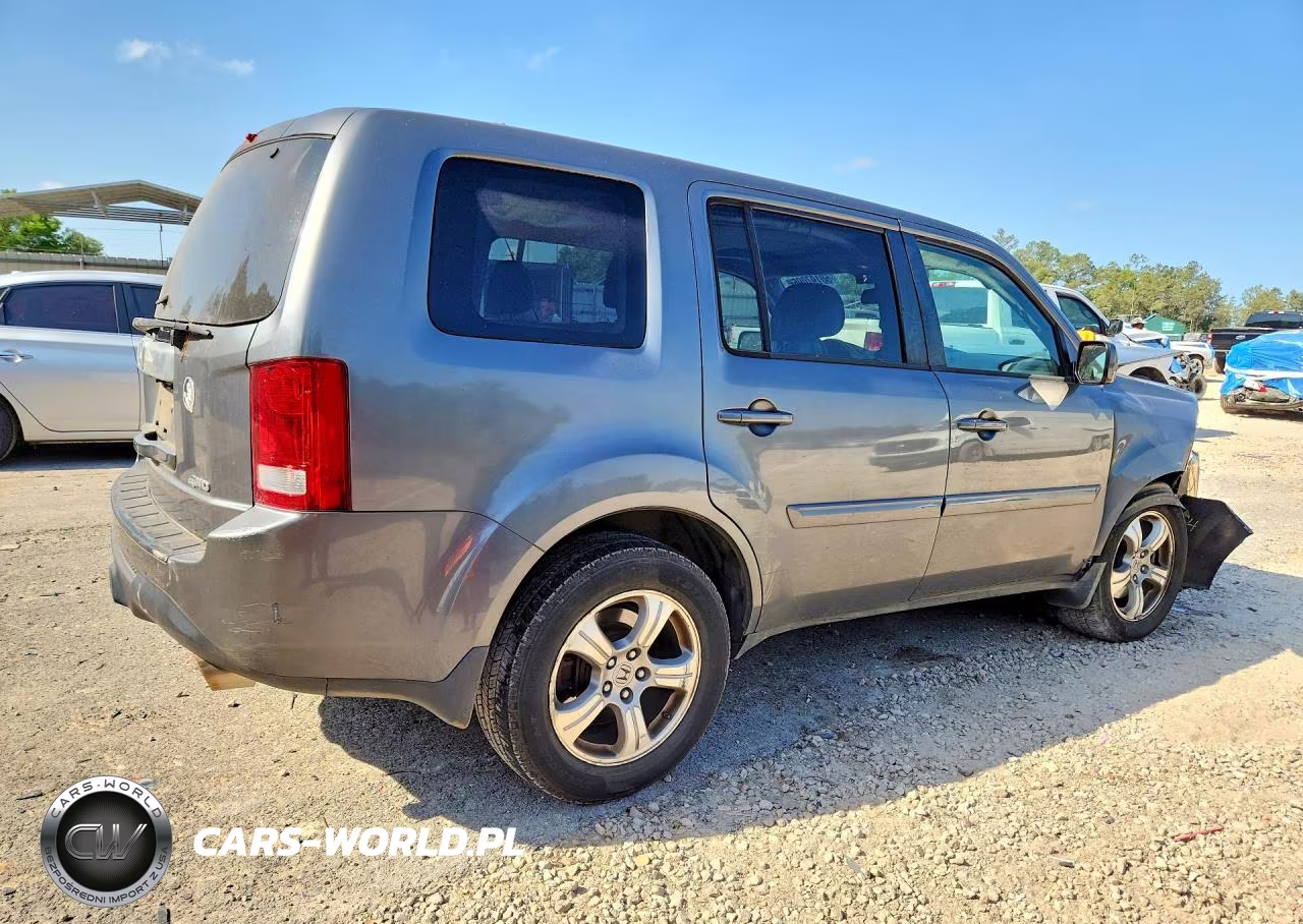 2013 Honda Pilot Exl VIN:5FNYF4H55DB046973 - 3