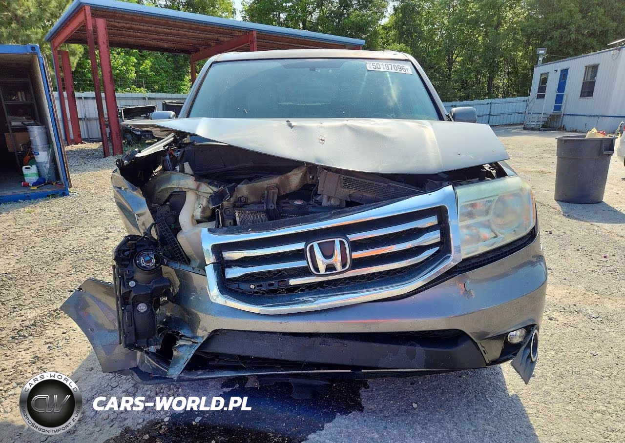 2013 Honda Pilot Exl VIN:5FNYF4H55DB046973 - 5
