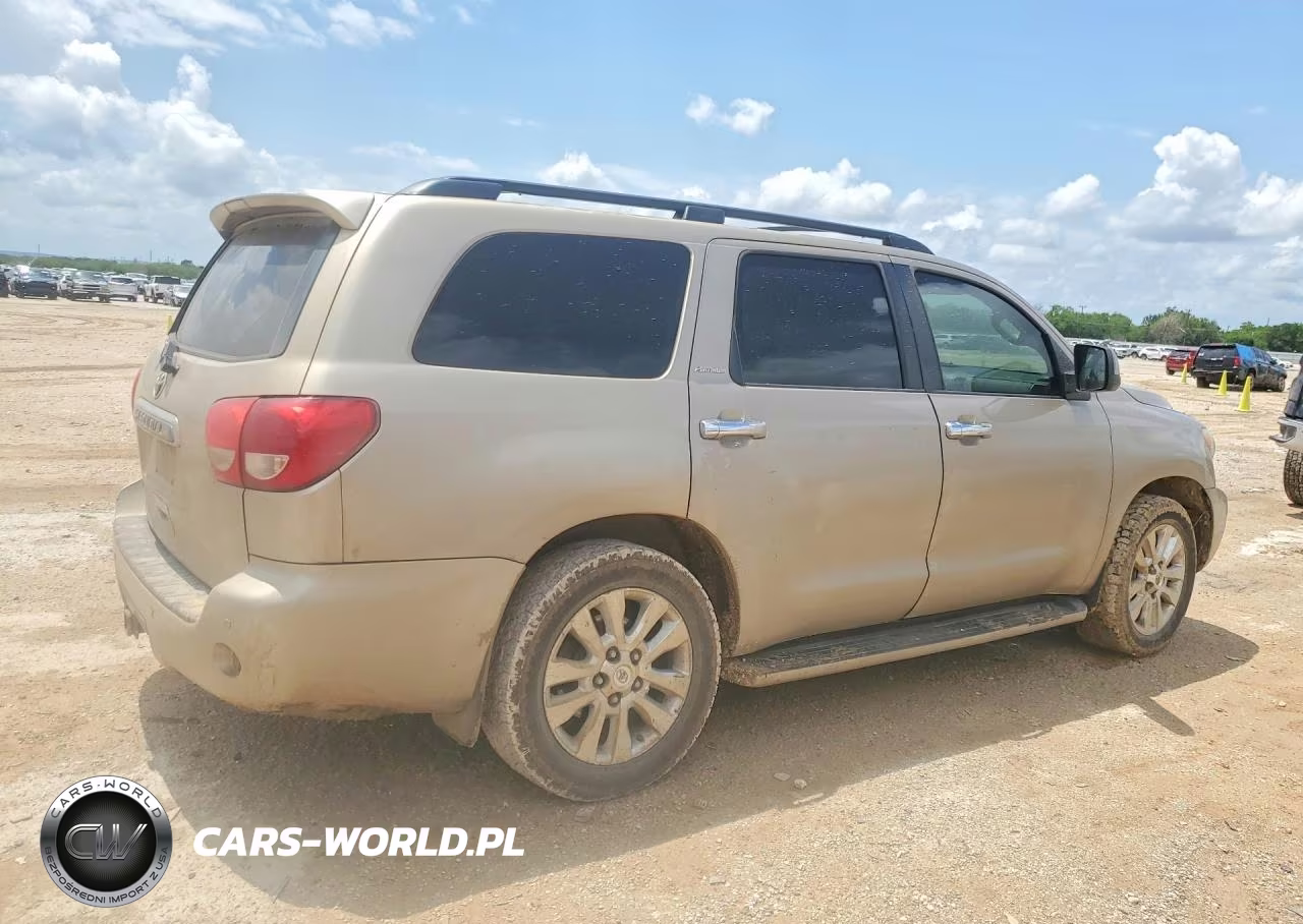 2008 Toyota Sequoia Platinum VIN:5TDZY67A68S007836 - 3