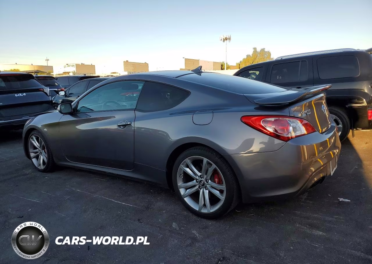 2012 Hyundai Genesis Coupe 3.8L VIN:KMHHU6KH4CU072423 - 2