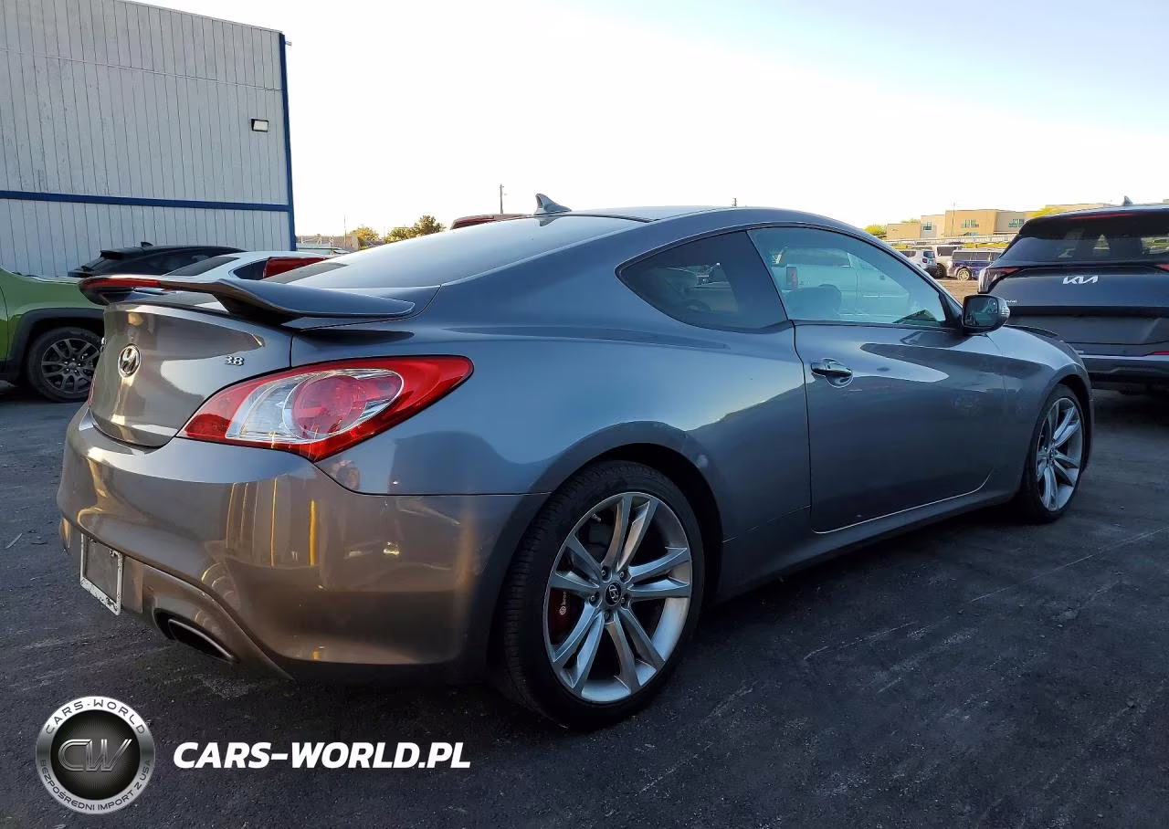 2012 Hyundai Genesis Coupe 3.8L VIN:KMHHU6KH4CU072423 - 3