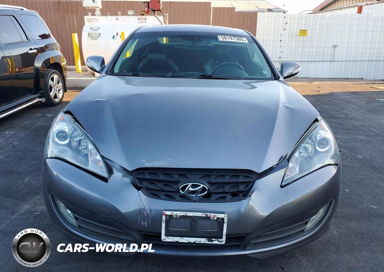2012 Hyundai Genesis Coupe 3.8L VIN:KMHHU6KH4CU072423 - 5