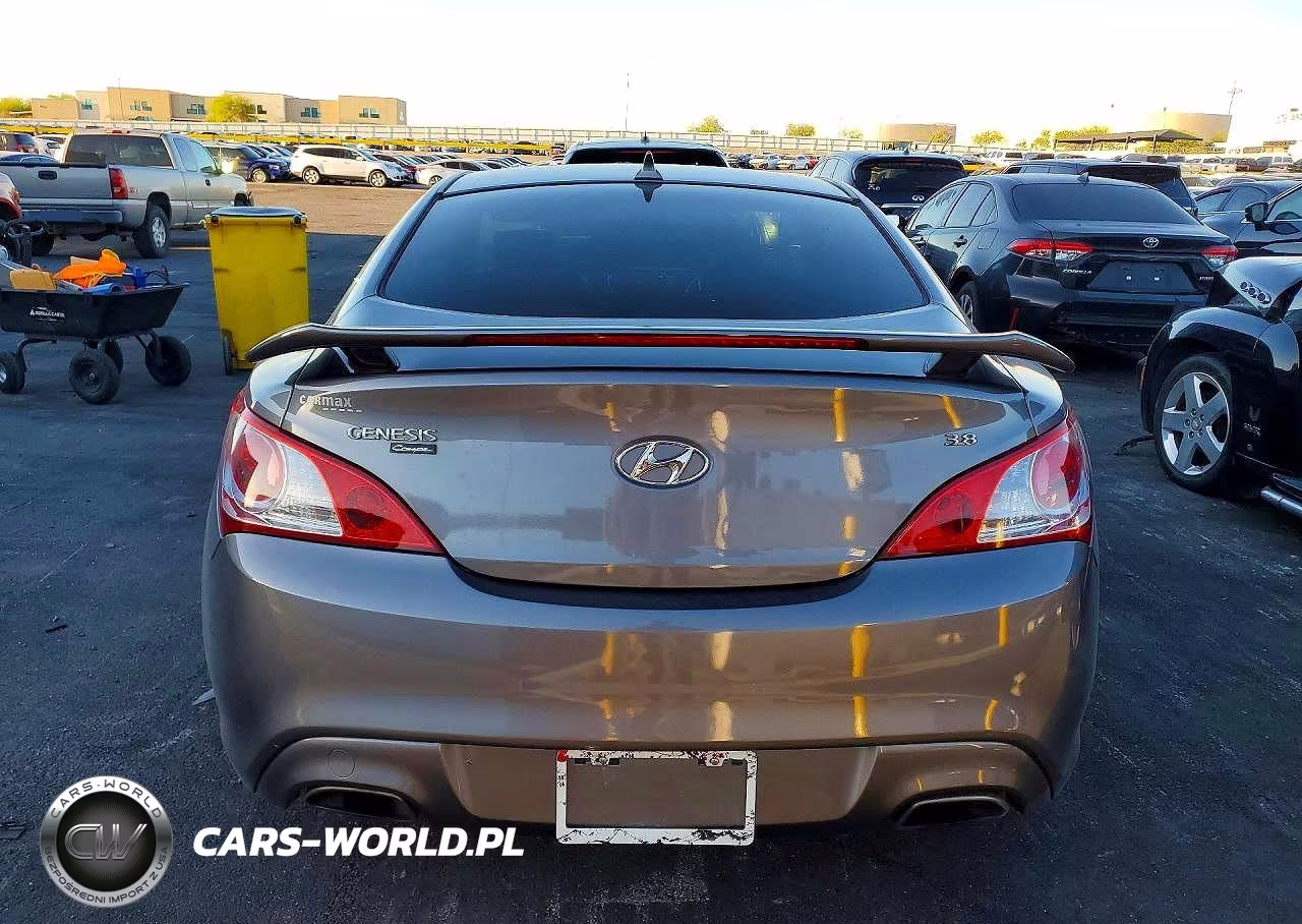 2012 Hyundai Genesis Coupe 3.8L VIN:KMHHU6KH4CU072423 - 6