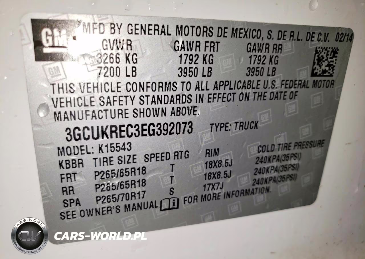 2014 Chevrolet Silverado K1500 Lt VIN:3GCUKREC3EG392073 - 12