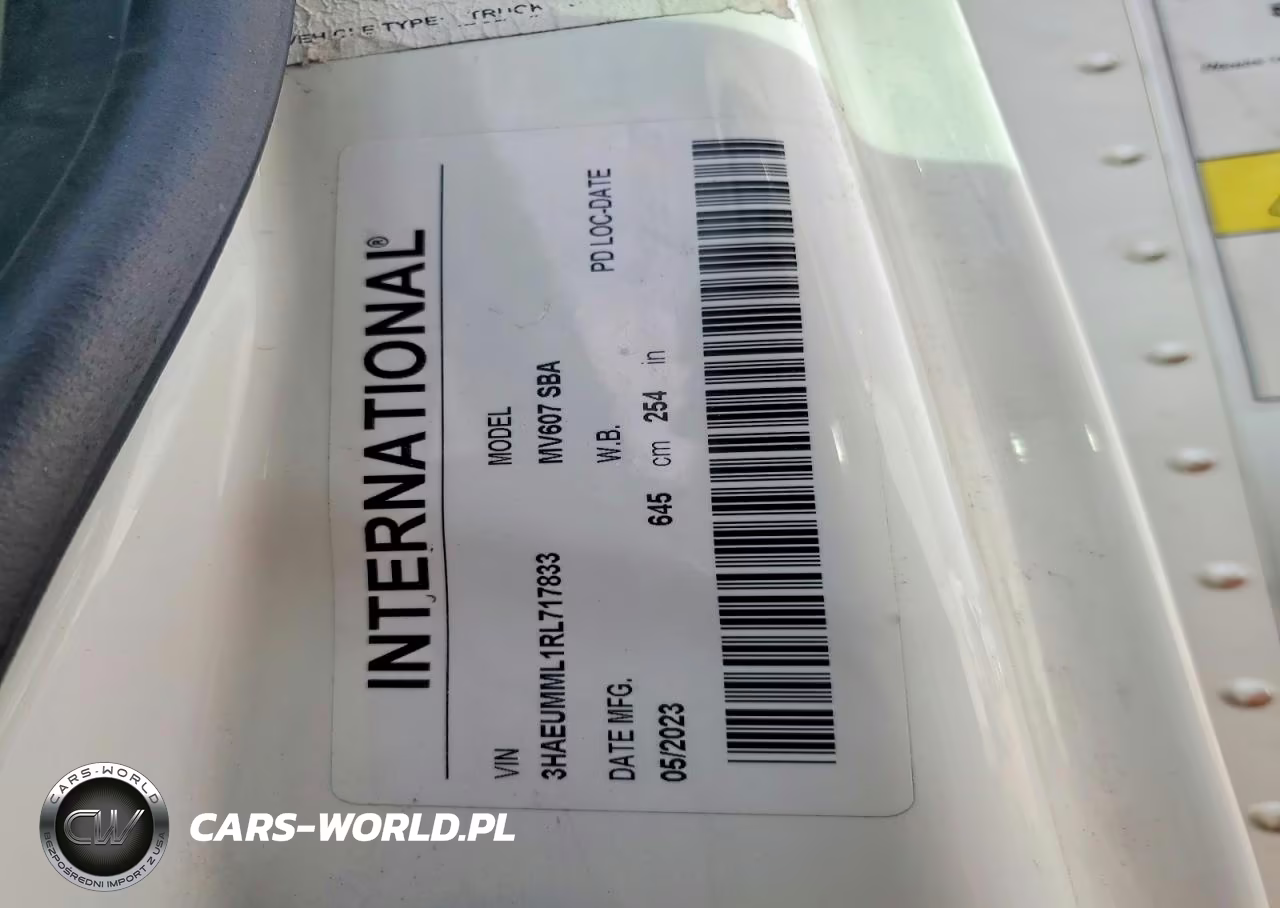 2024 International Mv607 Box Truck VIN:3HAEUMML1RL717833 - 10
