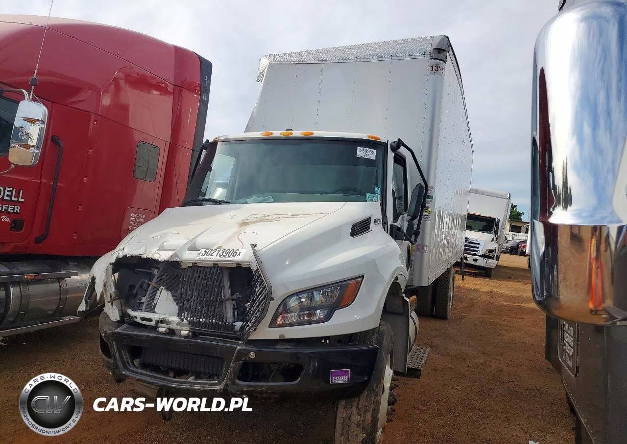 2024 International Mv607 Box Truck VIN:3HAEUMML1RL717833 - 2