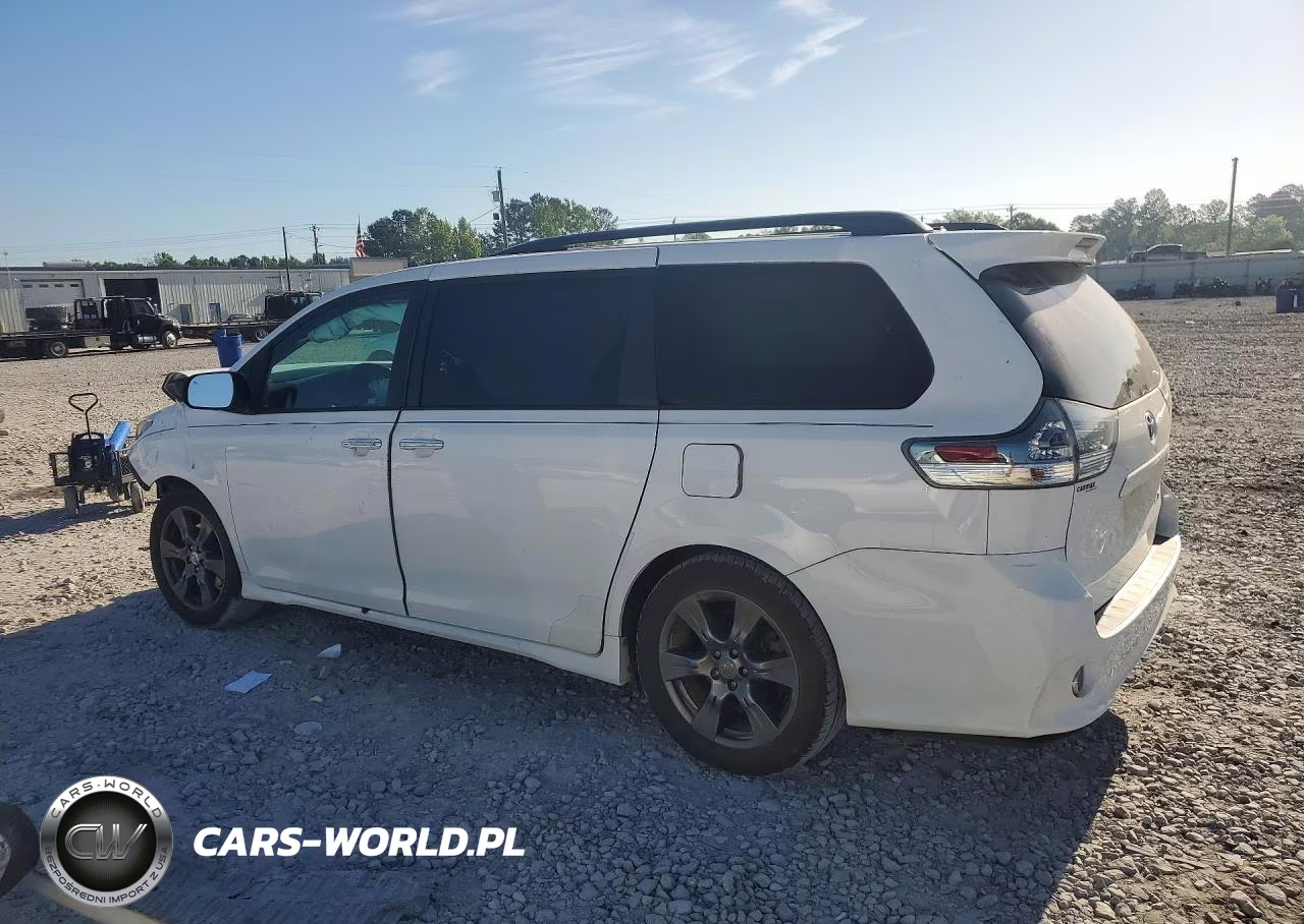 2017 Toyota Sienna Se VIN:5TDXZ3DC4HS881949 - 2