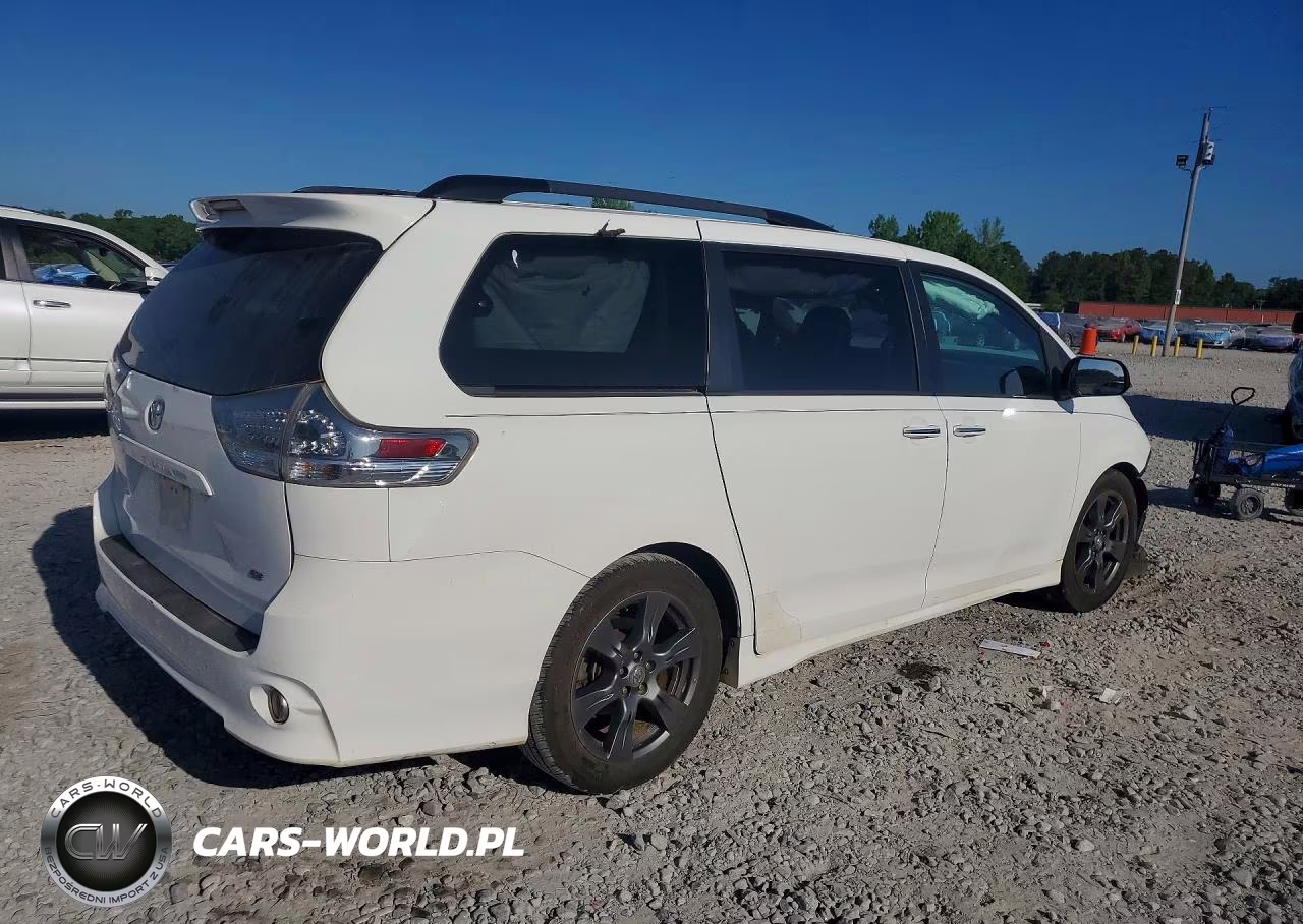 2017 Toyota Sienna Se VIN:5TDXZ3DC4HS881949 - 3