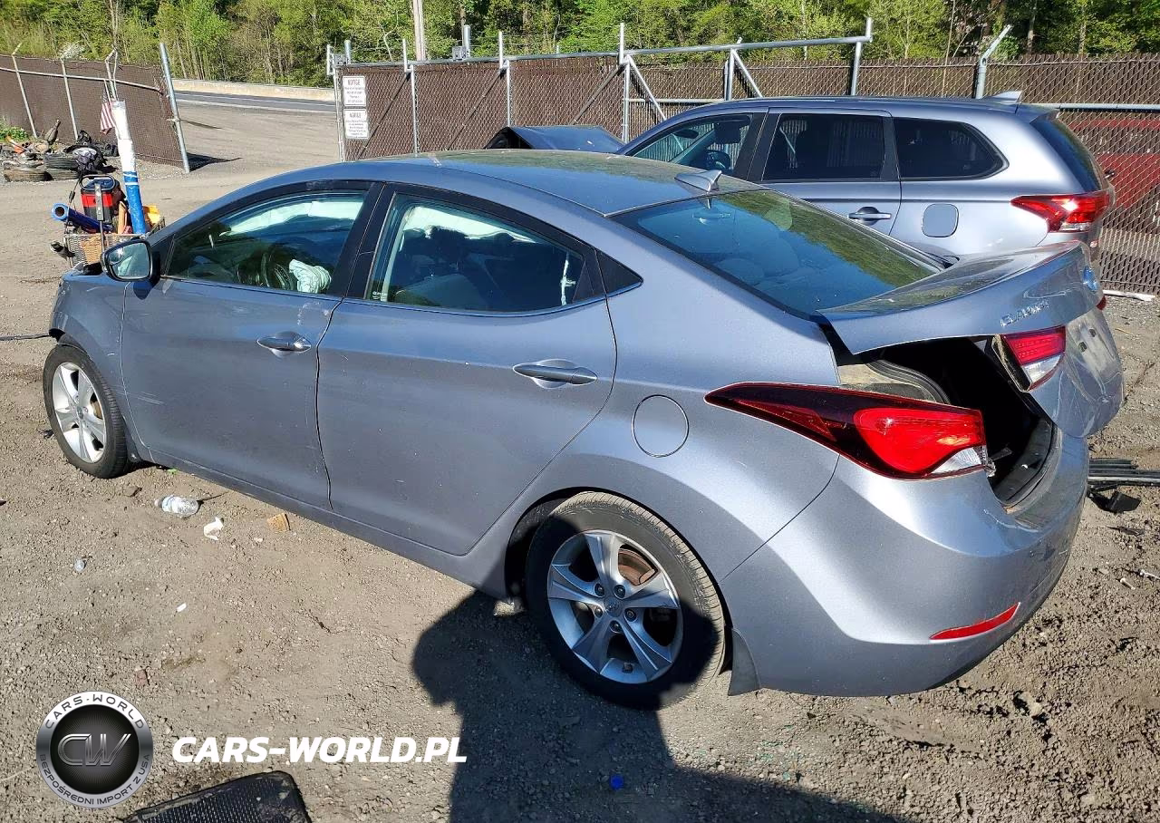 2016 Hyundai Elantra Value Edition VIN:5NPDH4AEXGH735397 - 2