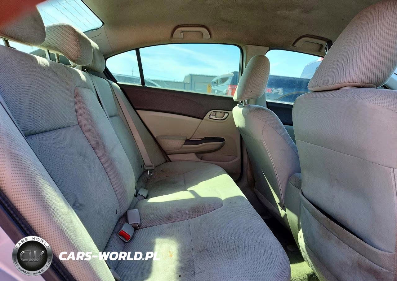 2012 Honda Civic Lx VIN:2HGFB2F55CH608441 - 10