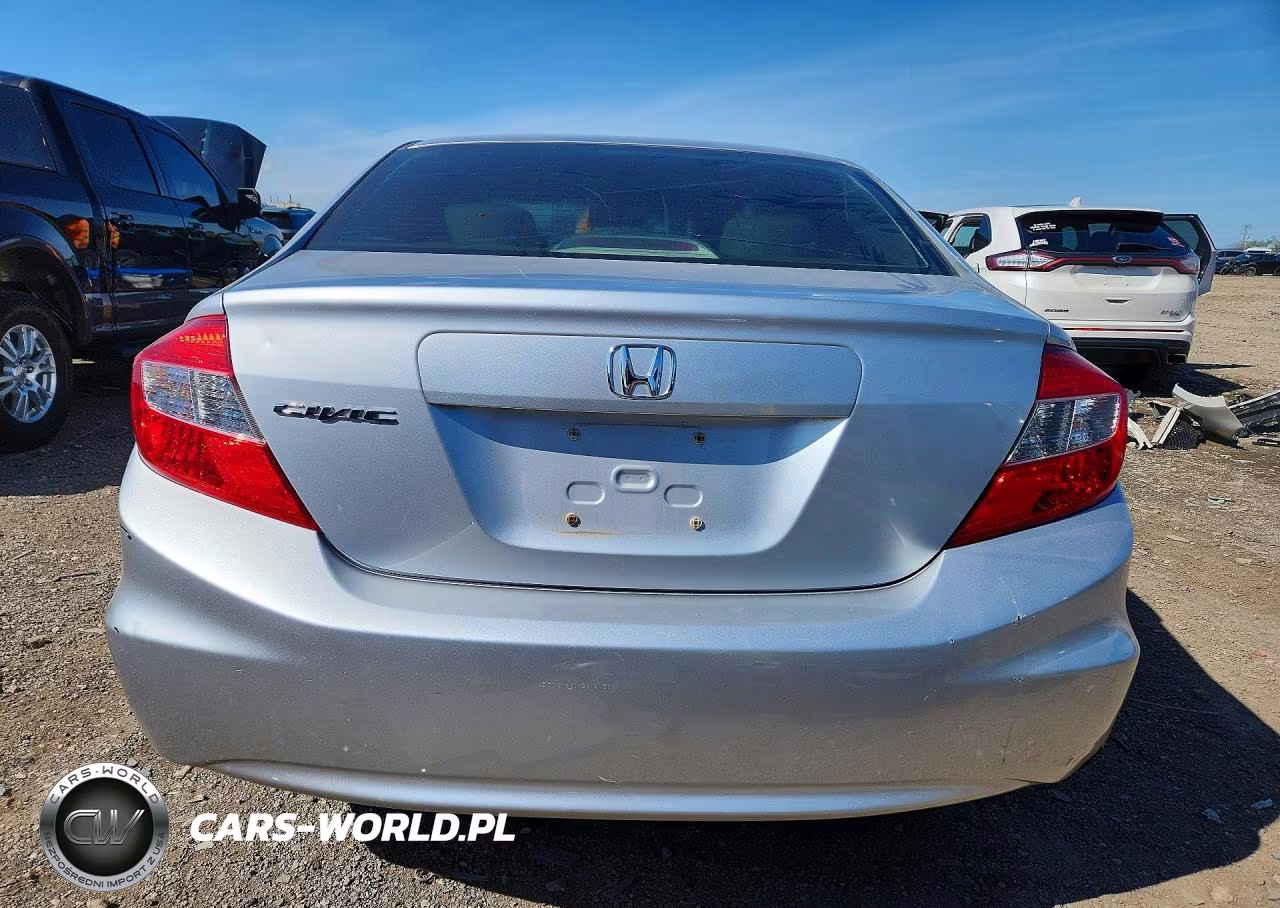 2012 Honda Civic Lx VIN:2HGFB2F55CH608441 - 6