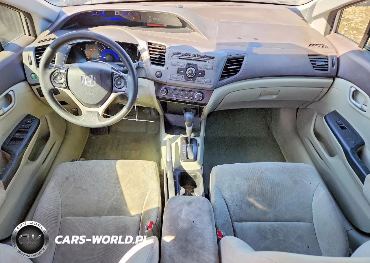 2012 Honda Civic Lx VIN:2HGFB2F55CH608441 - 8