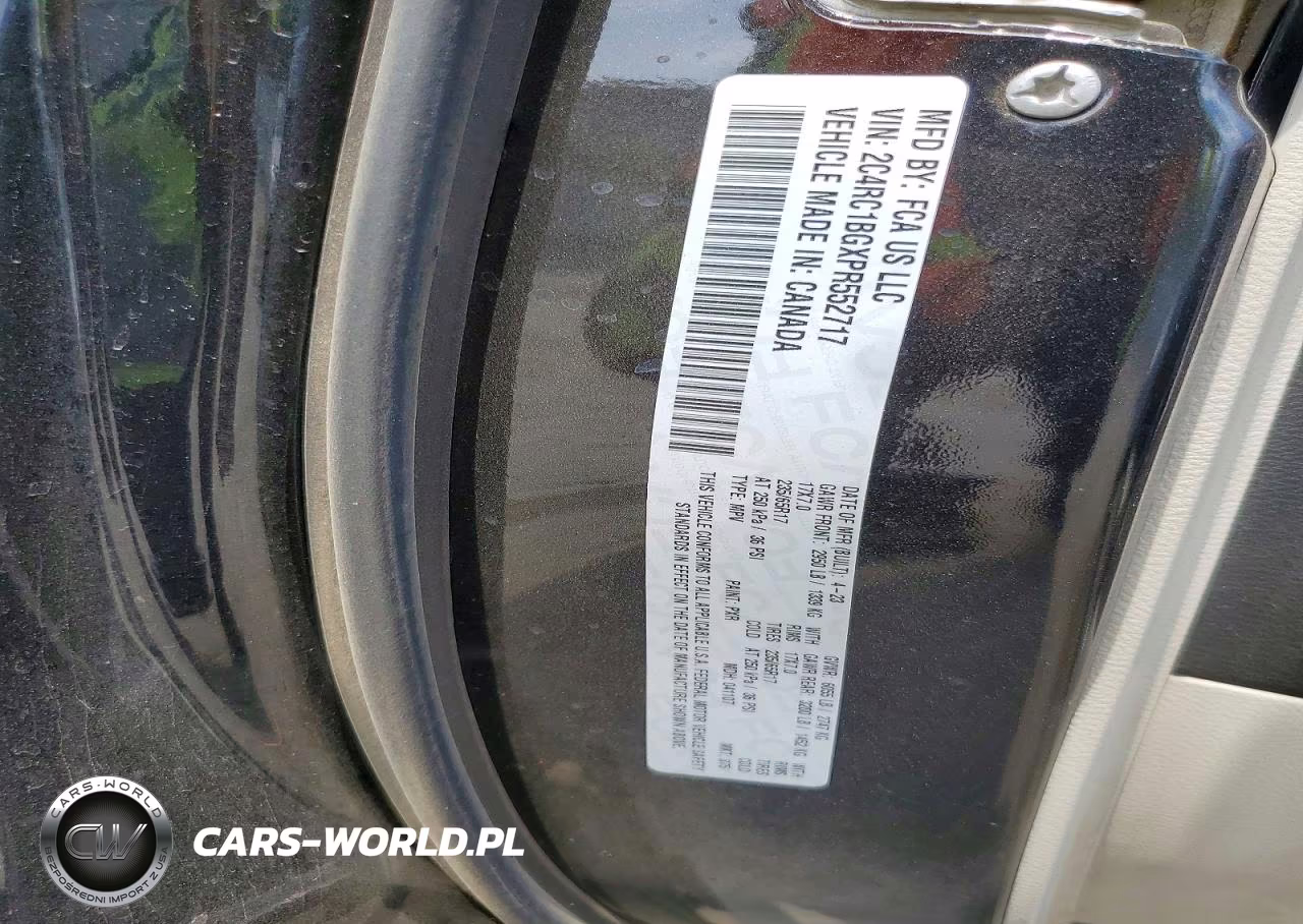 2023 Chrysler Pacifica Touring L VIN:2C4RC1BGXPR552717 - 13